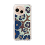 Slim Protection Case［ y2k(Year2000) - Flower - Brown Navy ］