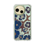 Slim Protection Case［ y2k(Year2000) - Flower - Brown Navy ］