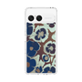 Slim Protection Case［ y2k(Year2000) - Flower - Brown Navy ］