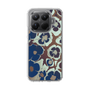 Slim Protection Case［ y2k(Year2000) - Flower - Brown Navy ］