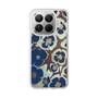 Slim Protection Case［ y2k(Year2000) - Flower - Brown Navy ］