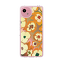 Slim Protection Case［ y2k(Year2000) - Flower - Orange Pink ］