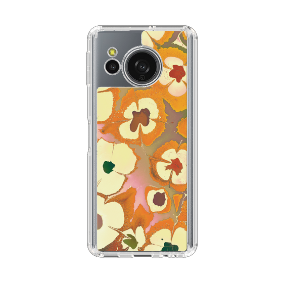 Slim Protection Case［ y2k(Year2000) - Flower - Orange Pink ］