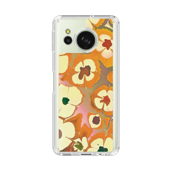 Slim Protection Case［ y2k(Year2000) - Flower - Orange Pink ］
