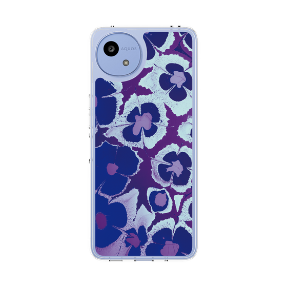 Slim Protection Case［ y2k(Year2000) - Flower - Rich Purple ］