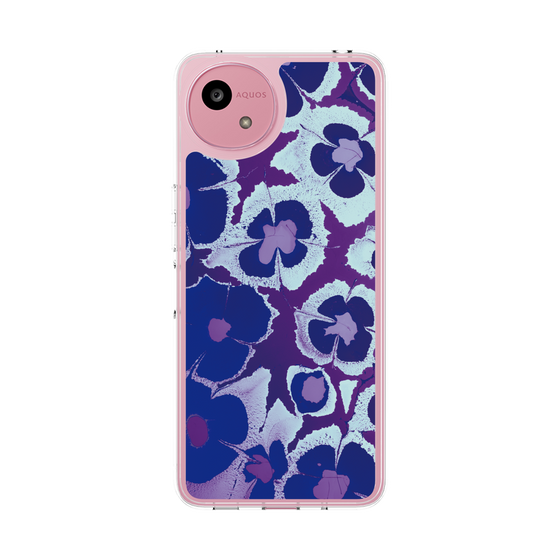 Slim Protection Case［ y2k(Year2000) - Flower - Rich Purple ］