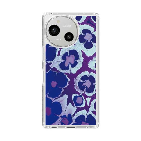 Slim Protection Case［ y2k(Year2000) - Flower - Rich Purple ］