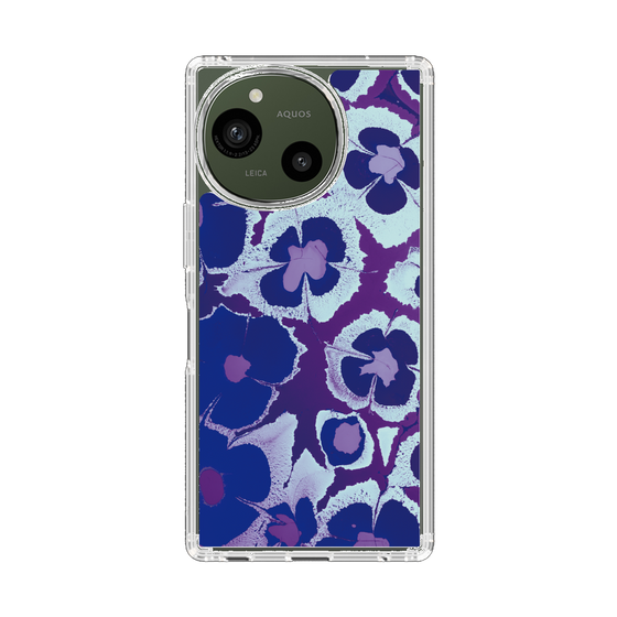 Slim Protection Case［ y2k(Year2000) - Flower - Rich Purple ］