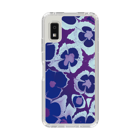 Slim Protection Case［ y2k(Year2000) - Flower - Rich Purple ］