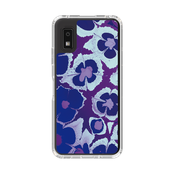 Slim Protection Case［ y2k(Year2000) - Flower - Rich Purple ］