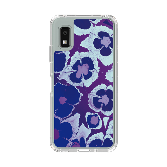 Slim Protection Case［ y2k(Year2000) - Flower - Rich Purple ］