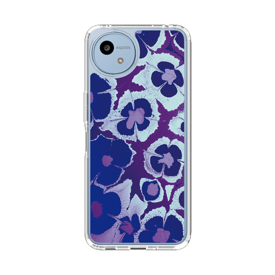 Slim Protection Case［ y2k(Year2000) - Flower - Rich Purple ］