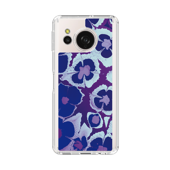 Slim Protection Case［ y2k(Year2000) - Flower - Rich Purple ］