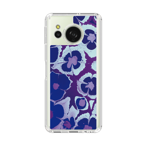 Slim Protection Case［ y2k(Year2000) - Flower - Rich Purple ］