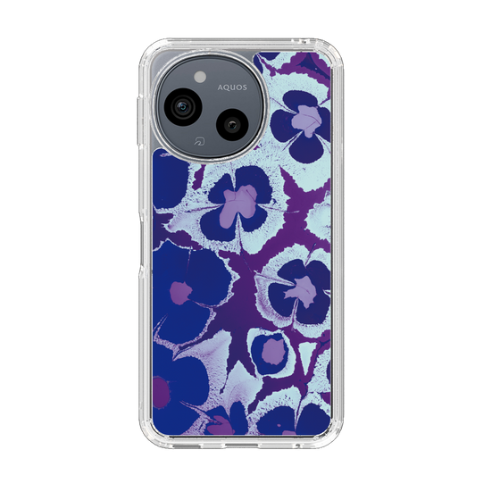 Slim Protection Case［ y2k(Year2000) - Flower - Rich Purple ］