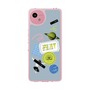 Slim Protection Case［ Playful sticker - Dusty Blue ］
