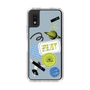 Slim Protection Case［ Playful sticker - Dusty Blue ］