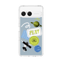 Slim Protection Case［ Playful sticker - Dusty Blue ］