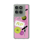 Slim Protection Case［ Playful sticker - Dusty Pink ］