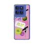 Slim Protection Case［ Playful sticker - Dusty Pink ］