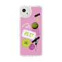 Slim Protection Case［ Playful sticker - Dusty Pink ］
