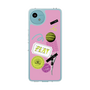 Slim Protection Case［ Playful sticker - Dusty Pink ］