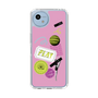 Slim Protection Case［ Playful sticker - Dusty Pink ］