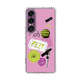 Slim Protection Case［ Playful sticker - Dusty Pink ］