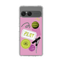Slim Protection Case［ Playful sticker - Dusty Pink ］