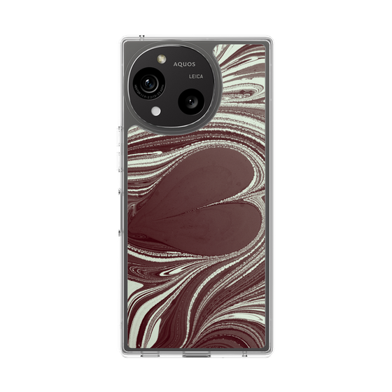 Slim Protection Case［ y2k(Year2000) - Heart - Chocolate Mint ］