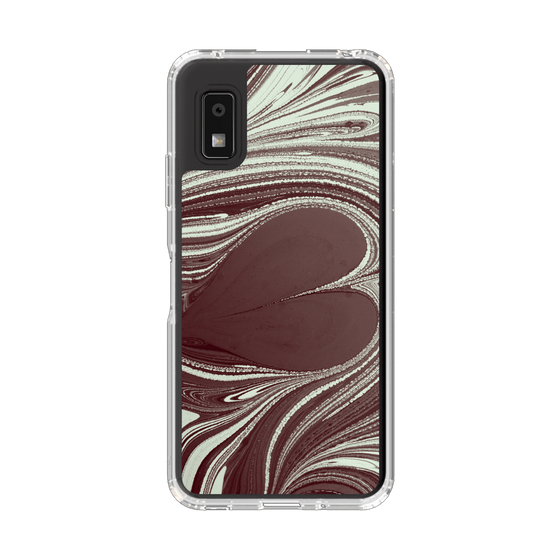 Slim Protection Case［ y2k(Year2000) - Heart - Chocolate Mint ］