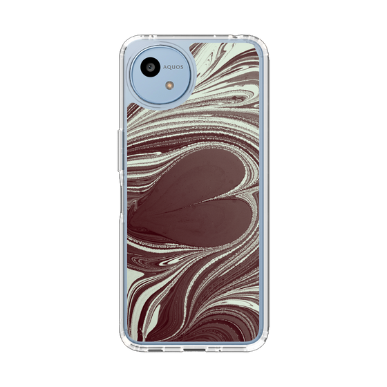 Slim Protection Case［ y2k(Year2000) - Heart - Chocolate Mint ］