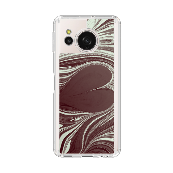 Slim Protection Case［ y2k(Year2000) - Heart - Chocolate Mint ］