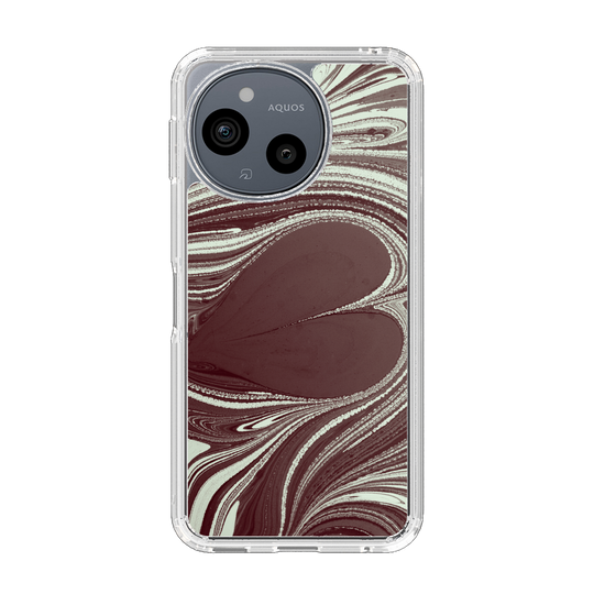 Slim Protection Case［ y2k(Year2000) - Heart - Chocolate Mint ］