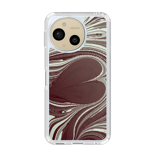 Slim Protection Case［ y2k(Year2000) - Heart - Chocolate Mint ］