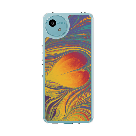 Slim Protection Case［ y2k(Year2000) - Heart - Extremely Yellow ］