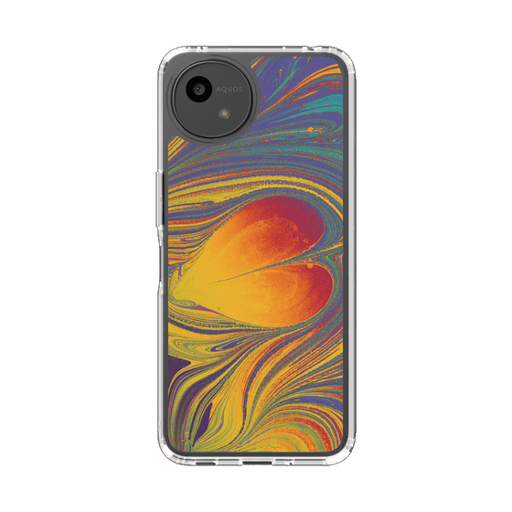 Slim Protection Case［ y2k(Year2000) - Heart - Extremely Yellow ］