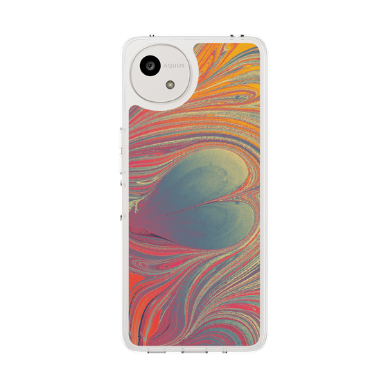 Slim Protection Case［ y2k(Year2000) - Heart - Psychedelic Pink ］