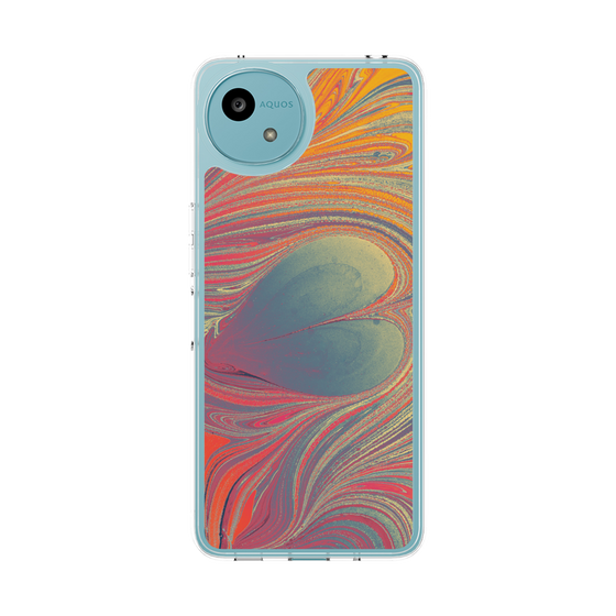 Slim Protection Case［ y2k(Year2000) - Heart - Psychedelic Pink ］