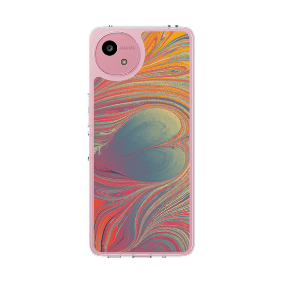 Slim Protection Case［ y2k(Year2000) - Heart - Psychedelic Pink ］