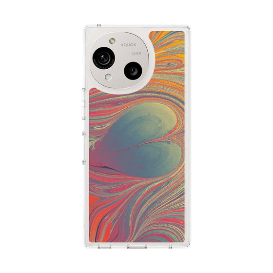 Slim Protection Case［ y2k(Year2000) - Heart - Psychedelic Pink ］