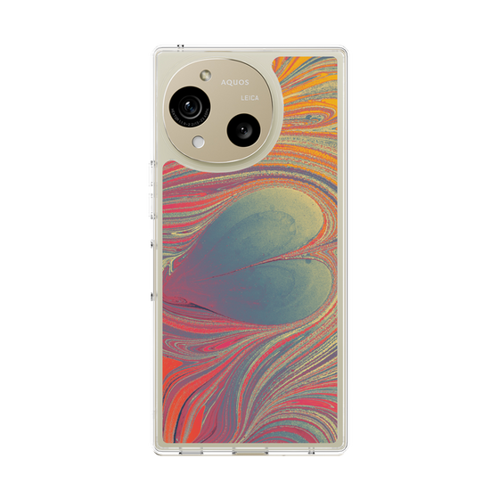 Slim Protection Case［ y2k(Year2000) - Heart - Psychedelic Pink ］