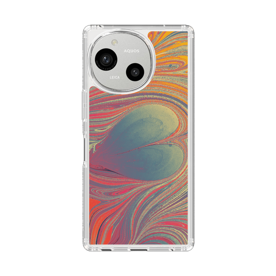 Slim Protection Case［ y2k(Year2000) - Heart - Psychedelic Pink ］