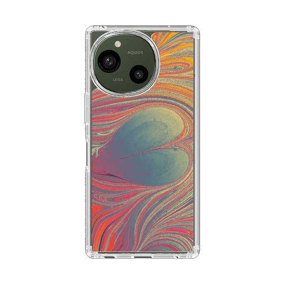 Slim Protection Case［ y2k(Year2000) - Heart - Psychedelic Pink ］