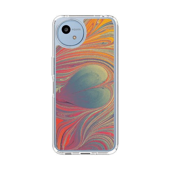 Slim Protection Case［ y2k(Year2000) - Heart - Psychedelic Pink ］