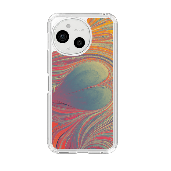 Slim Protection Case［ y2k(Year2000) - Heart - Psychedelic Pink ］