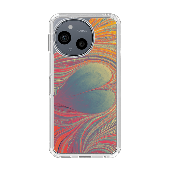 Slim Protection Case［ y2k(Year2000) - Heart - Psychedelic Pink ］