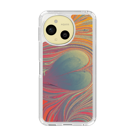 Slim Protection Case［ y2k(Year2000) - Heart - Psychedelic Pink ］