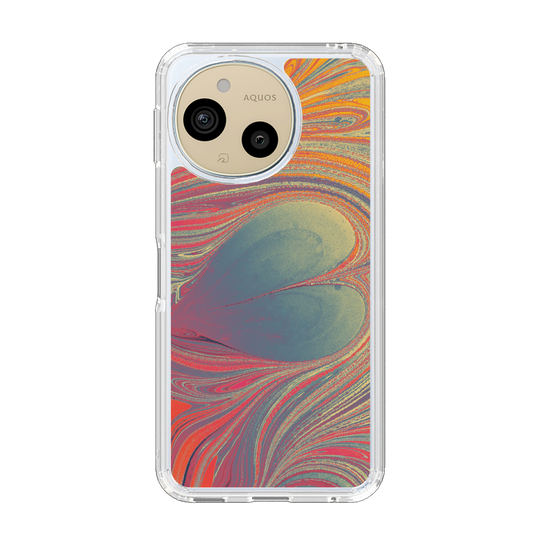 Slim Protection Case［ y2k(Year2000) - Heart - Psychedelic Pink ］