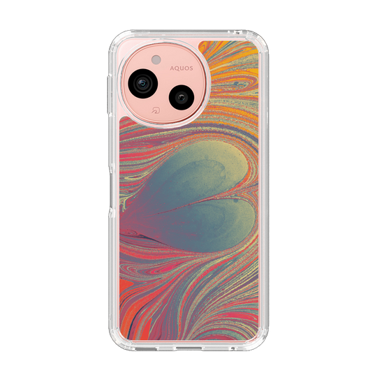 Slim Protection Case［ y2k(Year2000) - Heart - Psychedelic Pink ］
